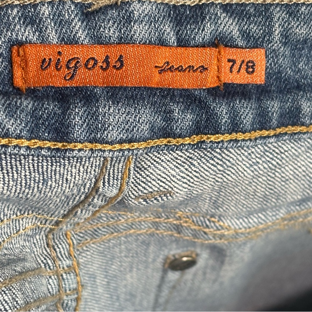 Vigoss Bootcut Jeans Stretch Size 7/8 - Picture 10 of 11